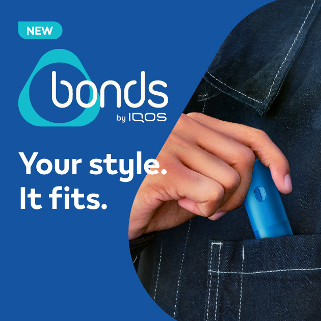 BONDS by IQOS, Latest Technology Innovation with Roudheat Tobacco System